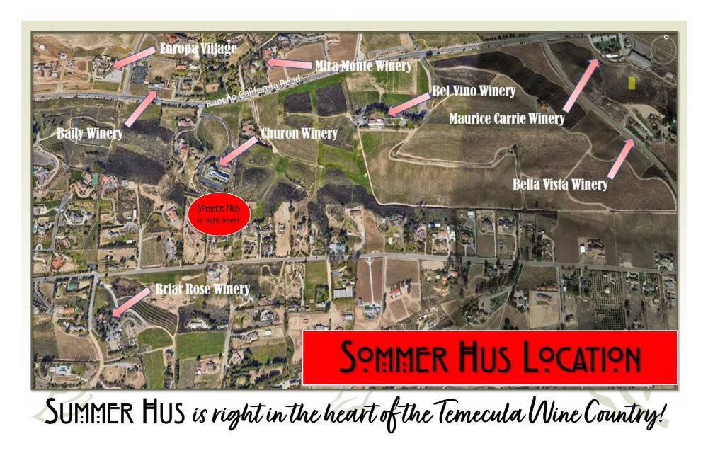 Sommer Hus-Best value in Southern California Wine Country